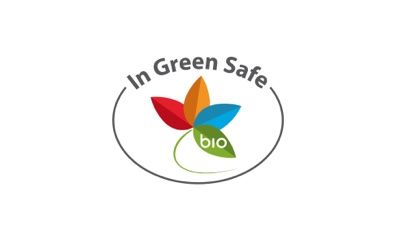 IN GREEN SAFE LOGO
